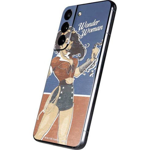 DC Comics Bombshells Wonder Woman Bombshell Galaxy S22 Skin